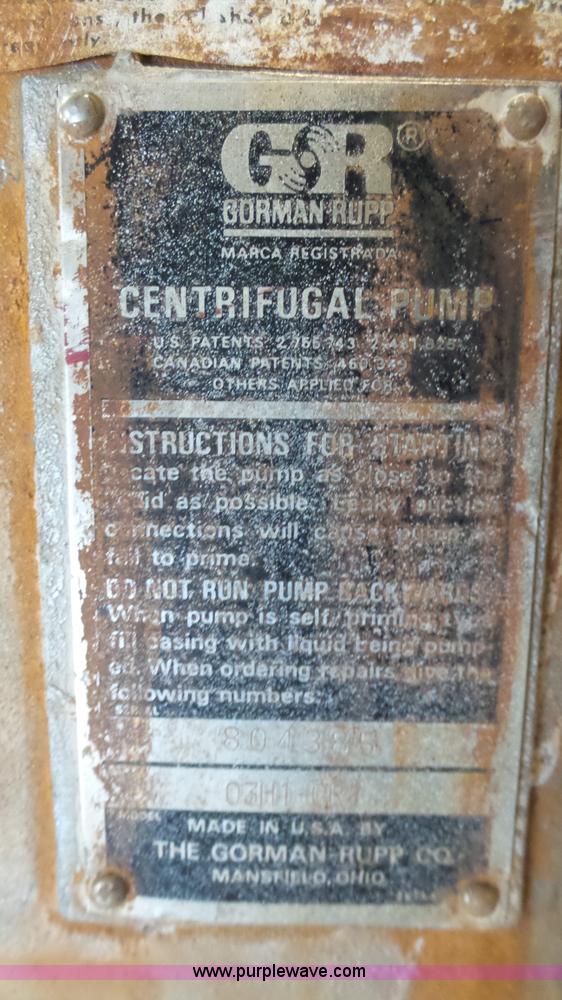 image for item AO9861 G&R tractor PTO water pump