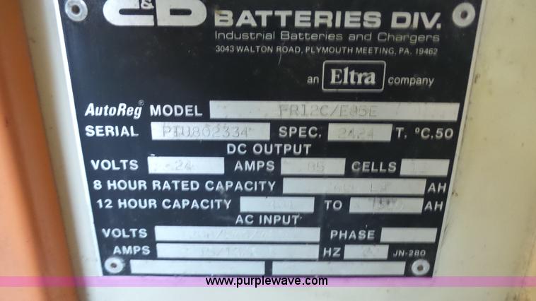 image for item AO9864 C&D battery charger