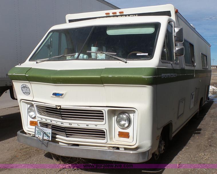 1972 Chevrolet Sportscoach RV in Goodland, KS Item AO9888 sold