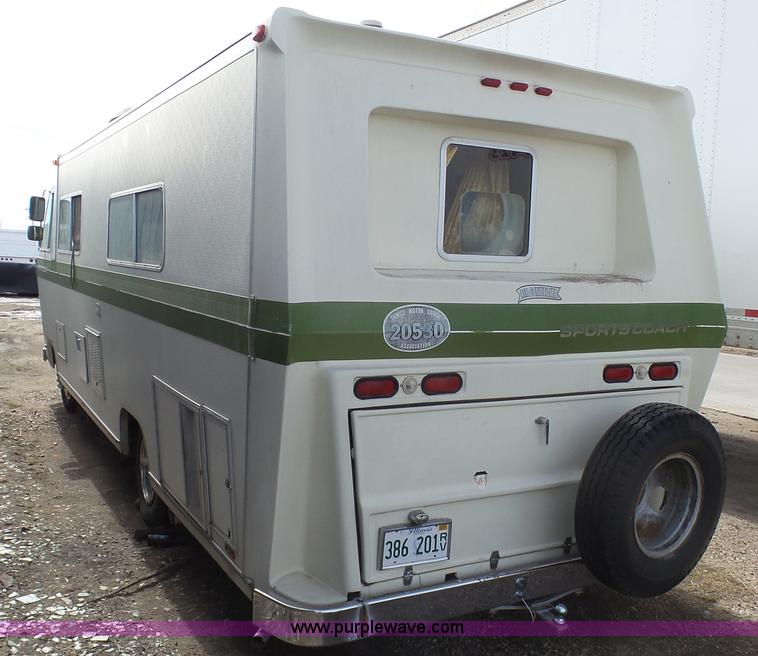 image for item AO9888 1972 Chevrolet Sportscoach RV