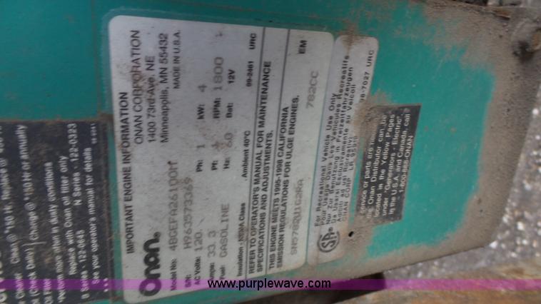 image for item AO9889 1997 Chevrolet Allegro Star RV