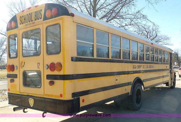 image for item AX9216 2008 International CE300 school bus