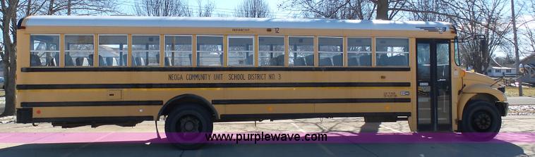 image for item AX9216 2008 International CE300 school bus