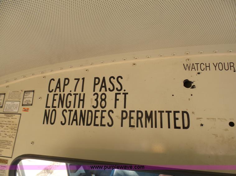 image for item AX9216 2008 International CE300 school bus