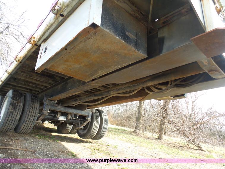 image for item BH9371 1992 Nissan truck and Landoll trailer