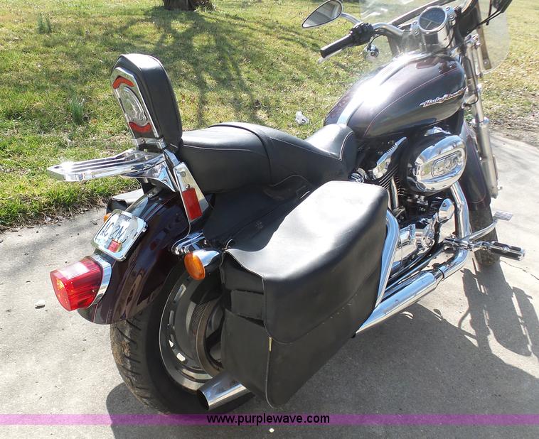 image for item BH9374 2005 Harley Davidson XL 1200C motorcycle