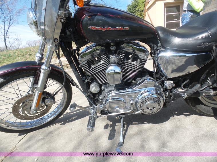 image for item BH9374 2005 Harley Davidson XL 1200C motorcycle