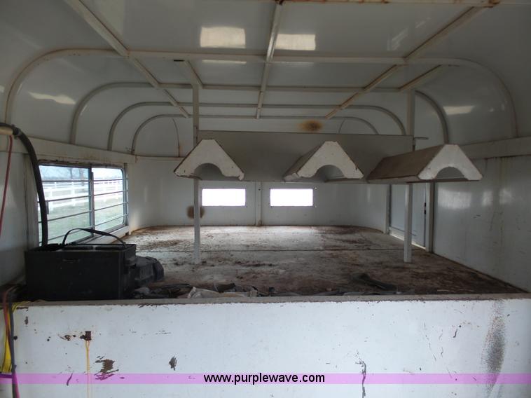 image for item BI9215 1988 Sundowner horse/car enclosed trailer