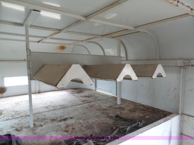 image for item BI9215 1988 Sundowner horse/car enclosed trailer