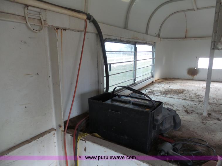 image for item BI9215 1988 Sundowner horse/car enclosed trailer