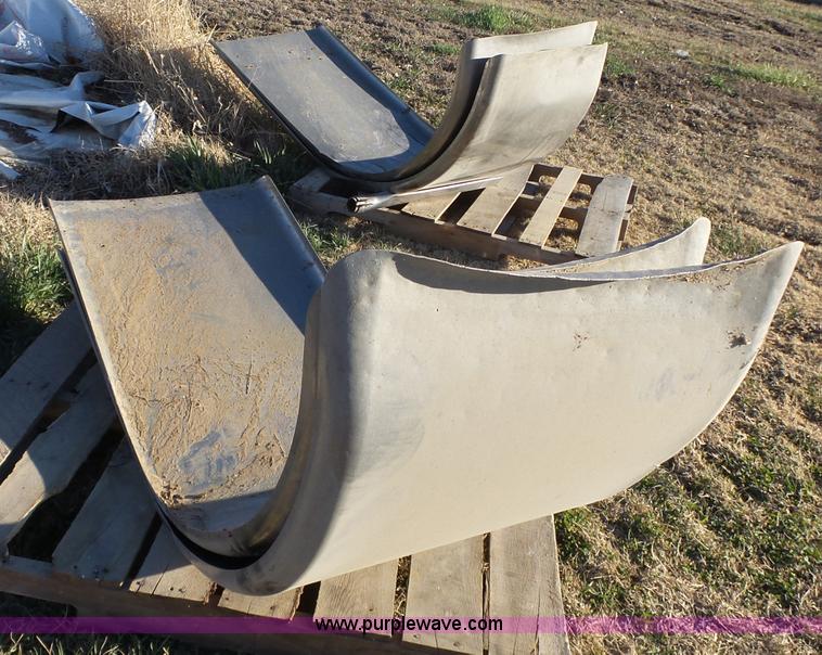 image for item BL9656 (4) stainless steel truck fenders