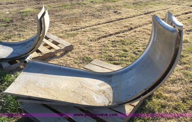 image for item BL9656 (4) stainless steel truck fenders