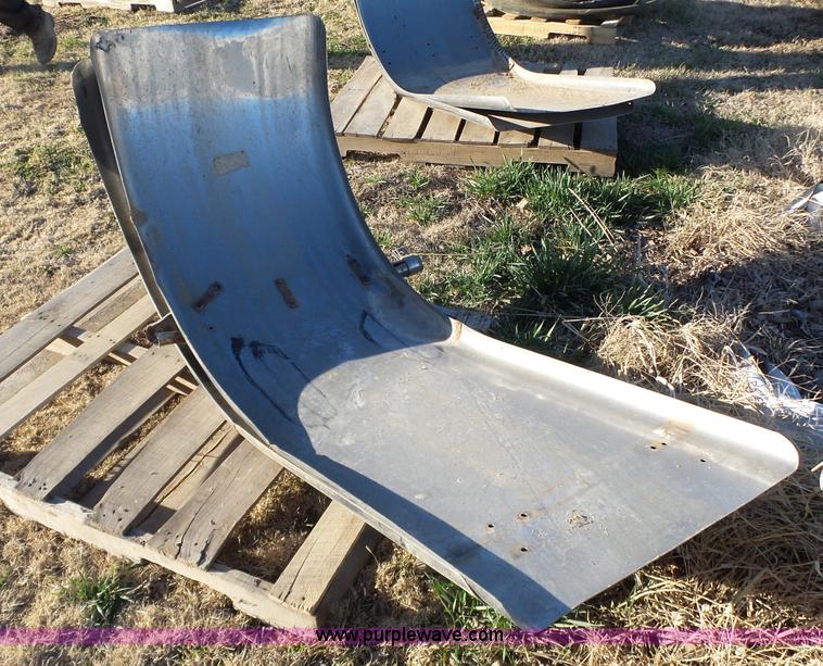 image for item BL9656 (4) stainless steel truck fenders