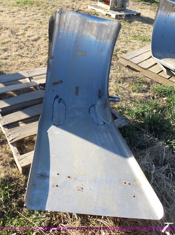 image for item BL9656 (4) stainless steel truck fenders