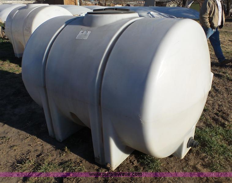 image for item BL9659 (2) 500 gallon poly tanks