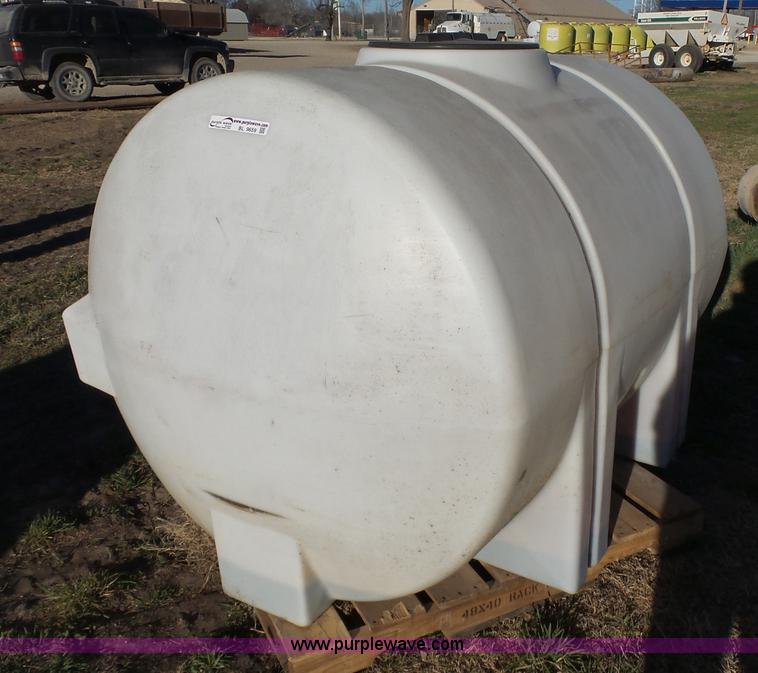 image for item BL9659 (2) 500 gallon poly tanks