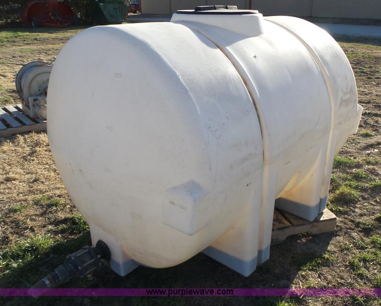 image for item BL9659 (2) 500 gallon poly tanks
