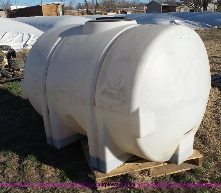image for item BL9659 (2) 500 gallon poly tanks