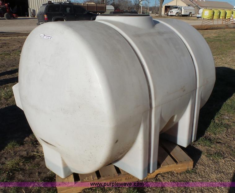 image for item BL9659 (2) 500 gallon poly tanks