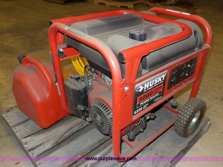 image for item BX9047 Husky 5000W generator