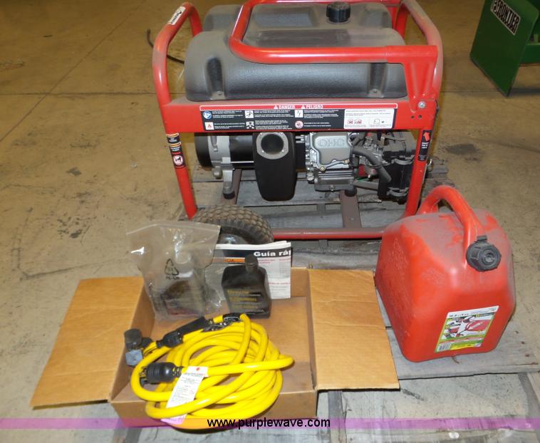 image for item BX9047 Husky 5000W generator