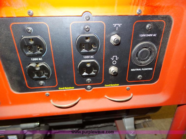 image for item BX9047 Husky 5000W generator