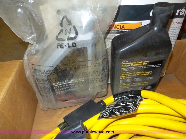 image for item BX9047 Husky 5000W generator