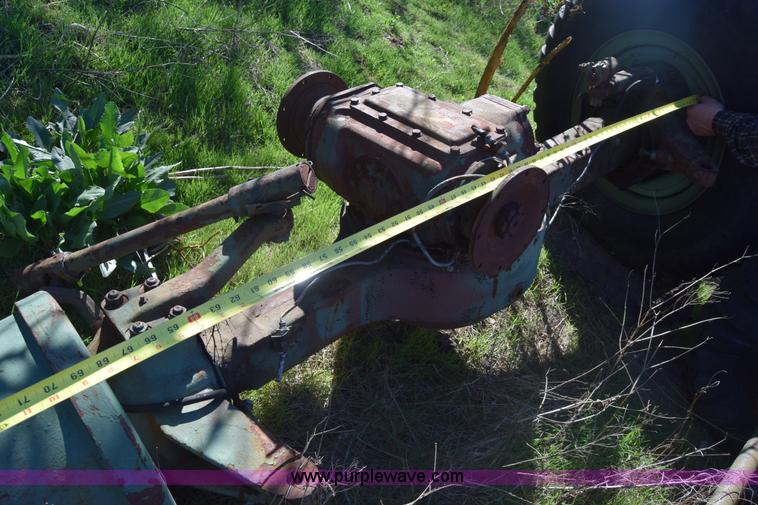 image for item BX9848 (3) military axles