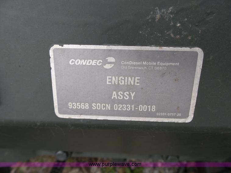 image for item C9719 Cummins V6 diesel engine