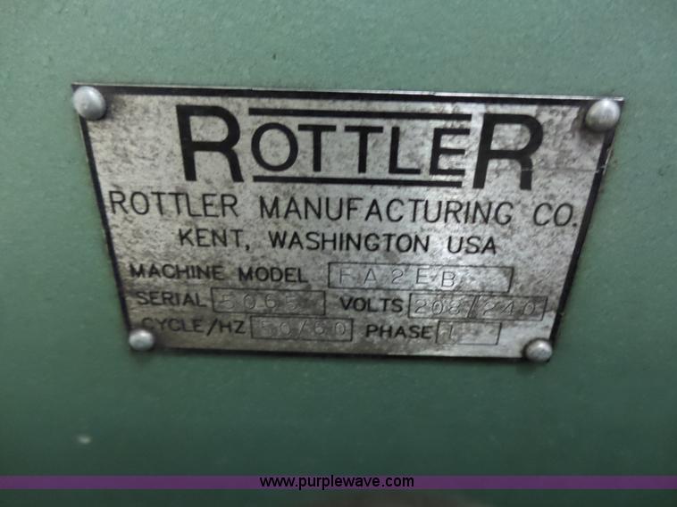 image for item CD9765 Rottler FA2EB boring machine