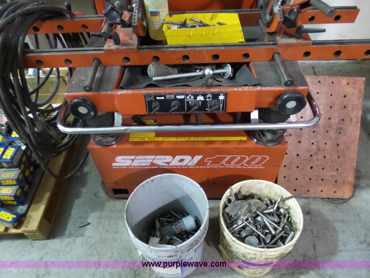 image for item CD9774 1990 Serdi 100 valve seat machine