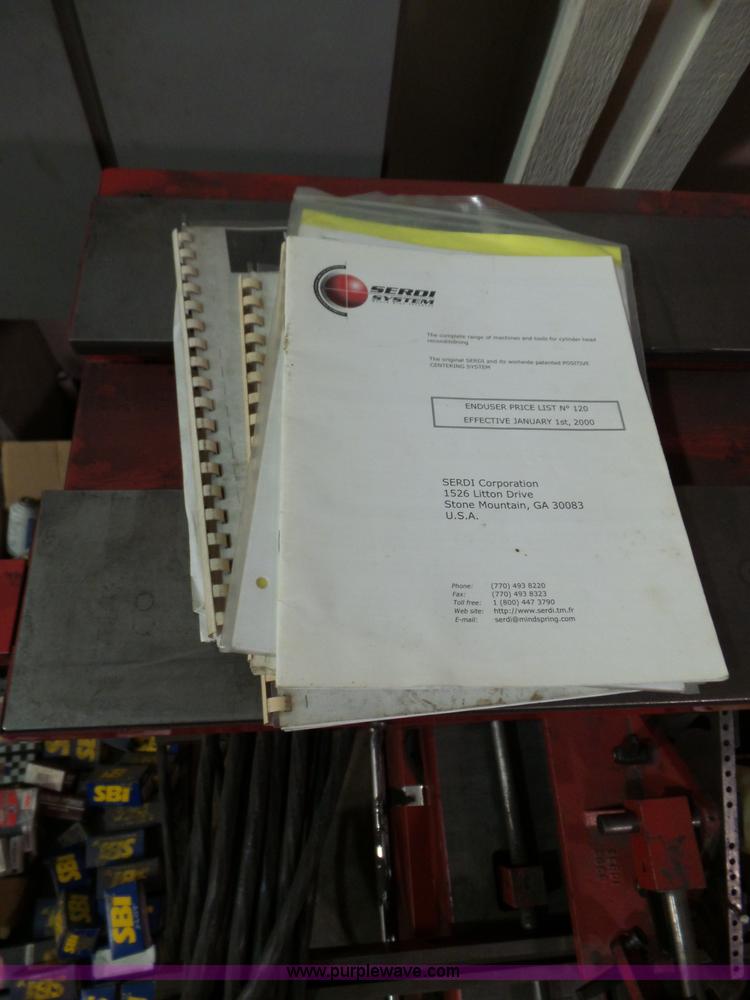 image for item CD9774 1990 Serdi 100 valve seat machine