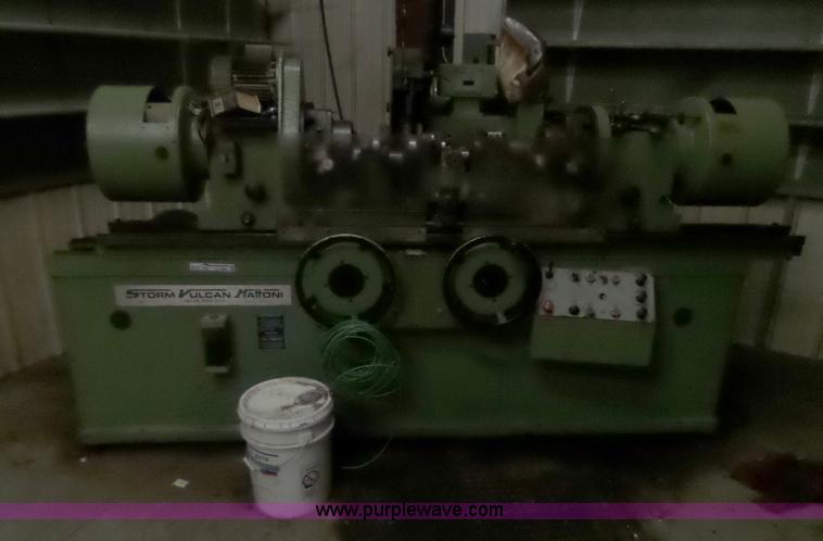 image for item CD9808 Storm Vulcan Mahoni crankshaft lathe/grinder