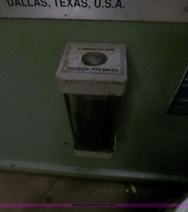 image for item CD9808 Storm Vulcan Mahoni crankshaft lathe/grinder