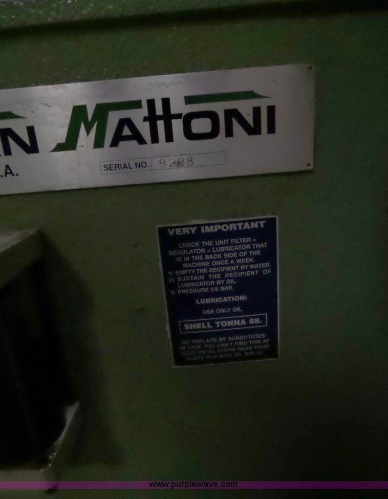 image for item CD9808 Storm Vulcan Mahoni crankshaft lathe/grinder