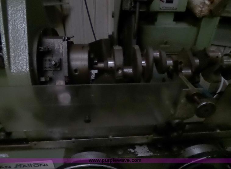 image for item CD9808 Storm Vulcan Mahoni crankshaft lathe/grinder