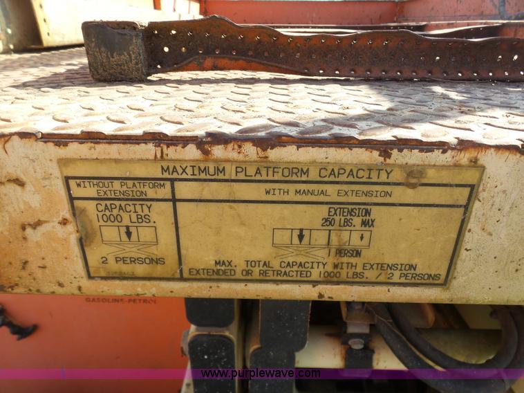 image for item G3708 JLG 26MRT scissor lift