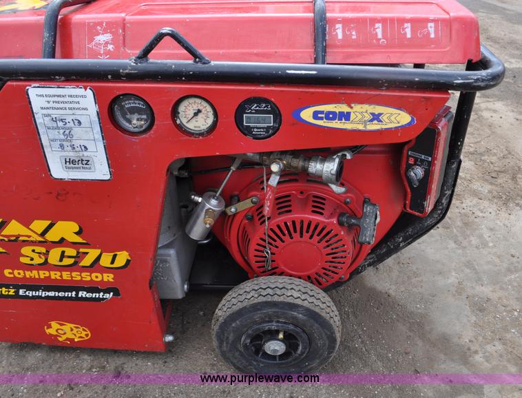 Con X SC70 air compressor in Greeley, CO | Item G7316 sold | Purple Wave