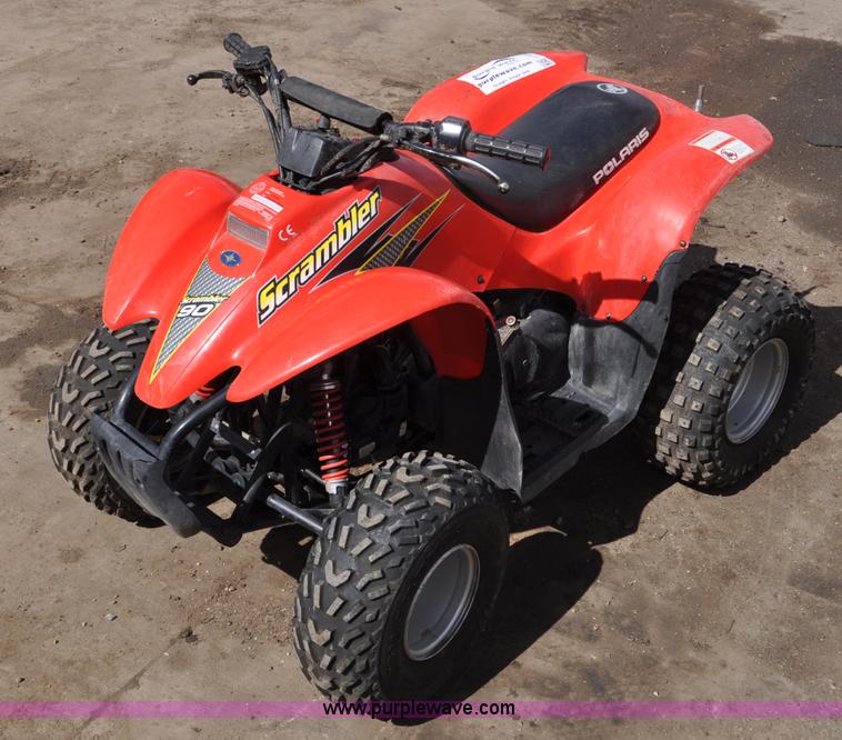 image for item G7320 2001 Polaris Mini Scrambler ATV