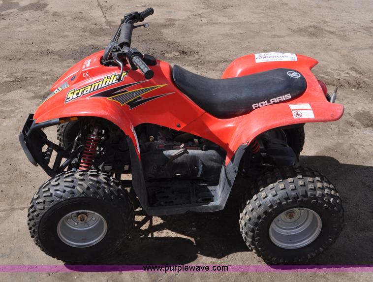 image for item G7320 2001 Polaris Mini Scrambler ATV