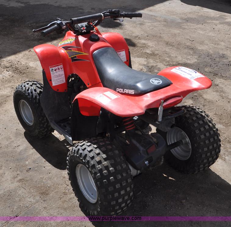image for item G7320 2001 Polaris Mini Scrambler ATV