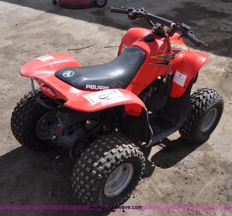 image for item G7320 2001 Polaris Mini Scrambler ATV