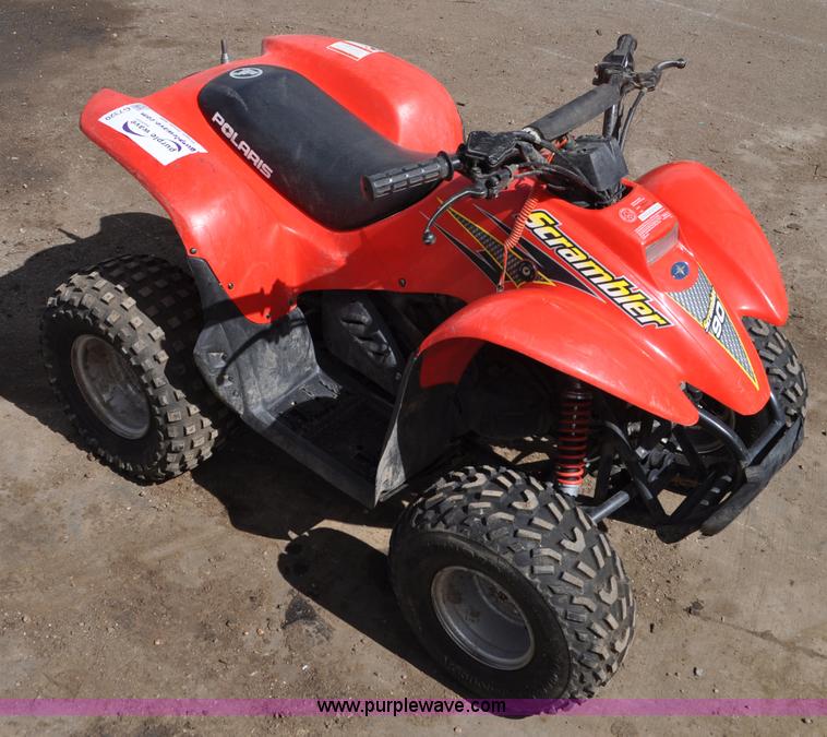 image for item G7320 2001 Polaris Mini Scrambler ATV