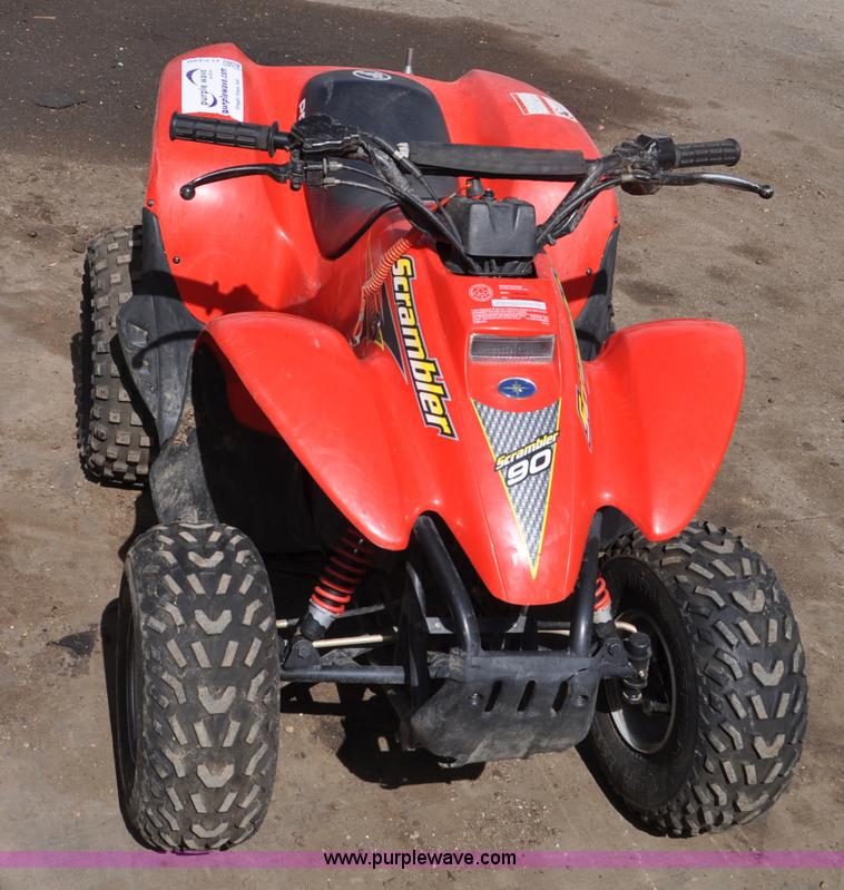 image for item G7320 2001 Polaris Mini Scrambler ATV