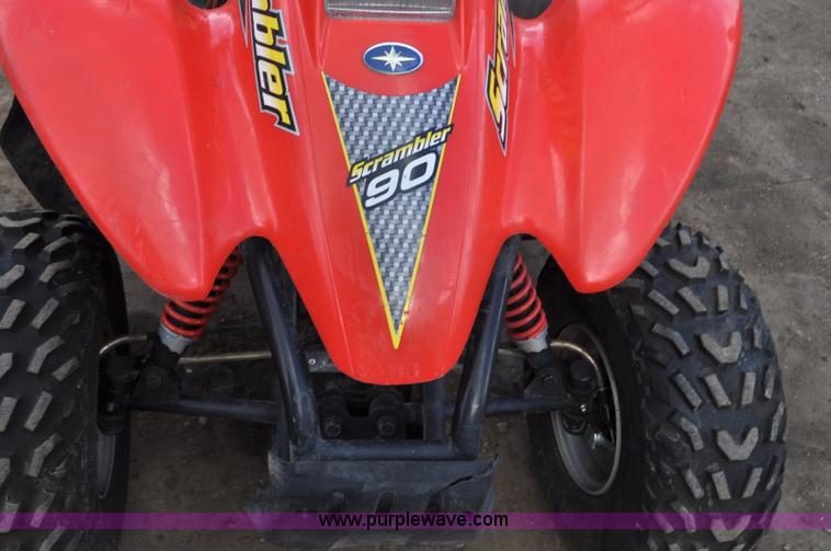 image for item G7320 2001 Polaris Mini Scrambler ATV