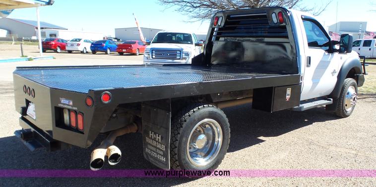 image for item J1252 2011 Ford F550 flatbed truck
