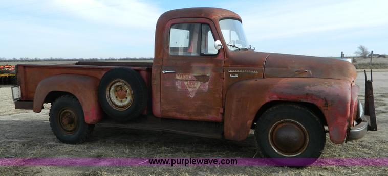 image for item J5150 1955 International R120 pickup truck