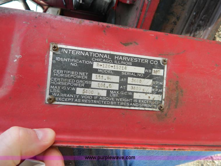 image for item J5150 1955 International R120 pickup truck