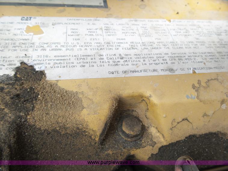 image for item J6191 1997 GMC C7500 service truck