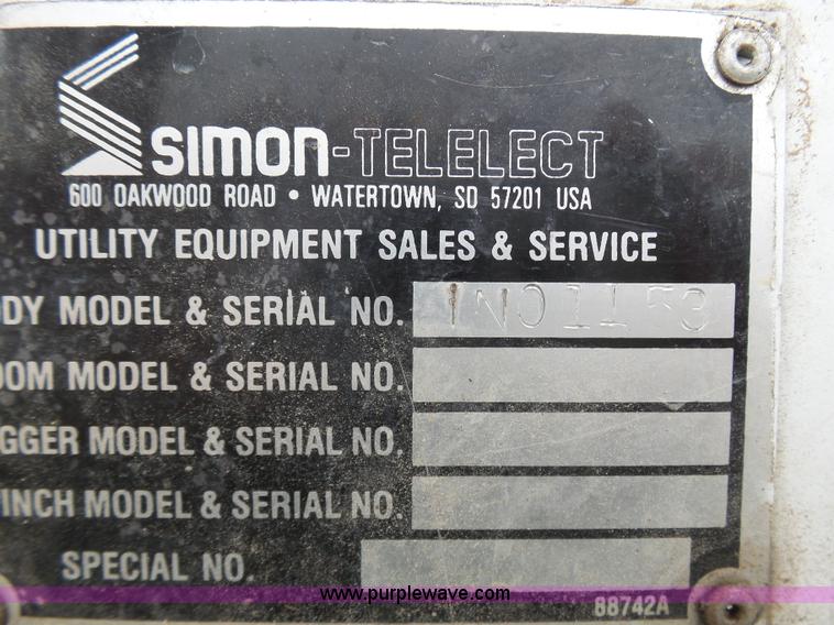 image for item J6191 1997 GMC C7500 service truck